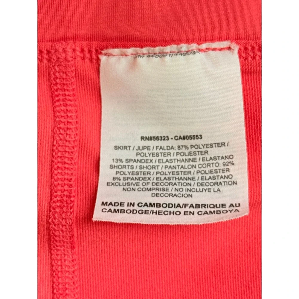 Nike Dri-FIT Tennis Skort Pink Pleated Athletic Skirt Size Medium